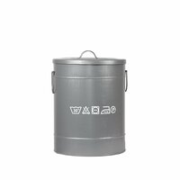 Opbergdozen en manden