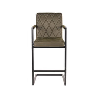 LABEL51 Barkruk Denmark - Army - Microvezel - Laag