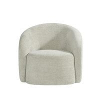 LABEL51 Fauteuil Alby - Naturel - Chenille - 1-Zits