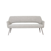 LABEL51 Eetkamerbank Sunray - Naturel - Boucle - 190 cm