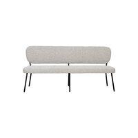 LABEL51 Eetkamerbank Singapore - Naturel - Boucle - 160 cm