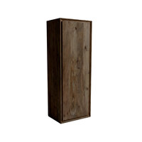 LABEL51 Bergkast Nori - Espresso - Mangohout - 140 cm - Rechts