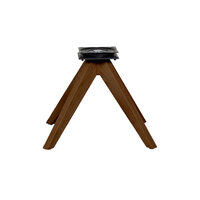 LABEL51 Eetkamerstoel Mix and Match - Espresso - Eiken - One Size