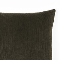 LABEL51 Sierkussen Rib - Army - Katoen - 45x45 cm