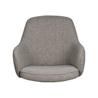 LABEL51 Eetkamerstoel Mix and Match - Mushroom - Royal Boucle - One Size