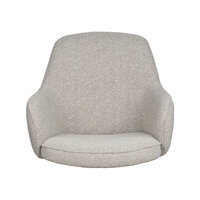 LABEL51 Eetkamerstoel Mix and Match - Naturel - Royal Boucle - One Size