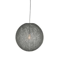 LABEL51 Hanglampen Twist - Grijs - Vlas - M