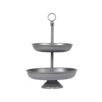 LABEL51 Woondecoratie Etagere - Antiek Grijs - Metaal - One Size
