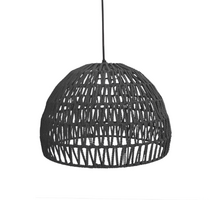 LABEL51 Hanglampen Rope - Zwart - Katoen - M