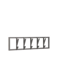 LABEL51 Kapstokken Frame - Burned Steel - Metaal - L