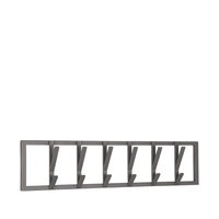 LABEL51 Kapstokken Frame - Burned Steel - Metaal - XL