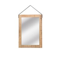 LABEL51 Spiegels Spiegel - Naturel - Mangohout - 60x85 cm