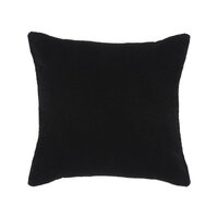 LABEL51 Sierkussens Rib - Zwart - Katoen - 45x45 cm