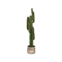 LABEL51 Woondecoratie Cactus - Groen - Kunststof - 130 cm