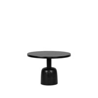 LABEL51 Bijzettafels Wink - Zwart - Metaal - 50 cm