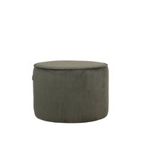 LABEL51 Poefs Tibo - Army - Ribcord - 55 cm - Rond