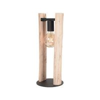 LABEL51 Tafellampen Woody - Naturel - Hout - One Size