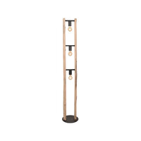 LABEL51 Vloerlampen Woody - Naturel - Hout - One Size