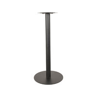 LABEL51 Bartafels Tafelpoot Dubbel - Zwart - - Enkel Rond 108 cm
