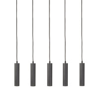 LABEL51 Hanglampen Ferroli - Zwart - Metaal - 5-lichts