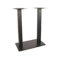LABEL51 Bartafels Tafelpoot Dubbel - Zwart - - Dubbel - 92 cm