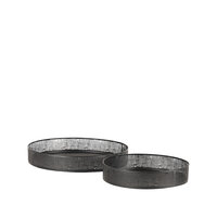 LABEL51 Woondecoratie Dienbladen - Zwart - Metaal - One Size
