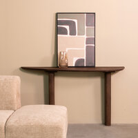 LABEL51 Sidetables Wow - Espresso - Mangohout - 135 cm