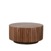 LABEL51 Salontafels Novan - Nature Smooth - Mangohout - 70 cm - Rond