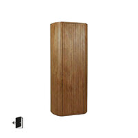 LABEL51 Bergkasten Miya - Nature Smooth - Mangohout - 140 cm - Links