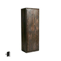 LABEL51 Bergkasten Nori - Espresso - Mangohout - 160 cm - Links