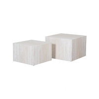 LABEL51 Salontafels Pure - - Travertin
