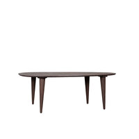 LABEL51 Eetkamertafels Fly - Espresso - Mangohout - 180 cm - Organisch