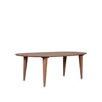 LABEL51 Eetkamertafels Fly - Nature Smooth - Mangohout - 180 cm - Organisch