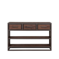 LABEL51 Sidetables Peru - Brown Espresso - Mangohout - 115 cm