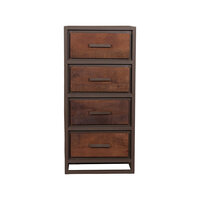 LABEL51 Ladekasten Peru - Brown Espresso - Mangohout - 50 cm