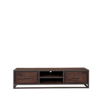 LABEL51 Tv-Meubels Peru - Brown Espresso - Mangohout - 160 cm