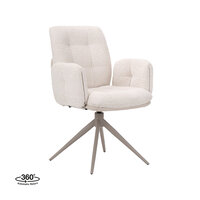 LABEL51 Eetkamerstoelen Unreal - Naturel - Geweven