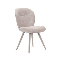 LABEL51 Eetkamerstoelen Whoa - Beige - Geweven