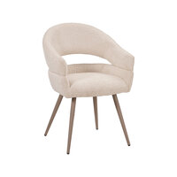 LABEL51 Eetkamerstoelen Pia - Naturel - Geweven - One Size
