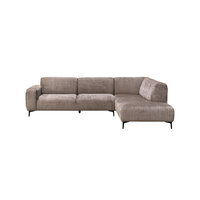 LABEL51 Hoekbank Movidas - Taupe - Cremona - Hoekbank Rechts