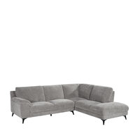 LABEL51 Hoekbank Santino - Stone - Chenille - Hoekbank Rechts