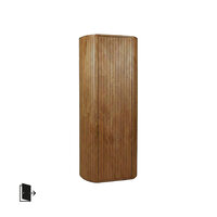LABEL51 Bergkasten Miya - Nature Smooth - Mangohout - 140 cm - Rechts