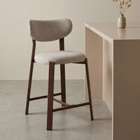 LABEL51 Barkruk Mika - Beige - Prestige - Laag