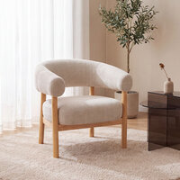LABEL51 Fauteuil Alegra - Naturel - Cremona - One Size