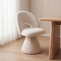 LABEL51 Eetkamerstoel Studio - Naturel - Superb - Naturel Stof