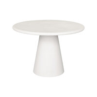 LABEL51 Eetkamertafel Elan - Beige - Concrete - 130x130 cm