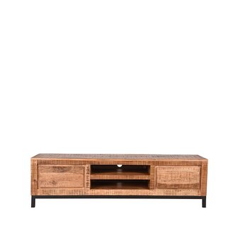 LABEL51 Tv-meubel Ghent - Rough - Mangohout - 160 cm