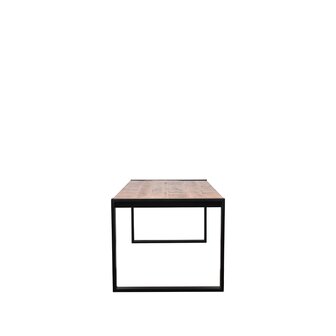 LABEL51 Eetkamertafel Brussels - Rough - Mangohout - 220x95 cm