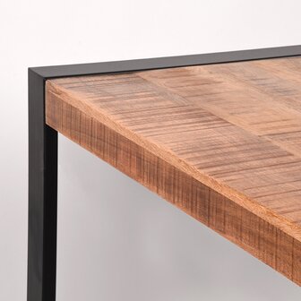 LABEL51 Eetkamertafel Brussels - Rough - Mangohout - 220x95 cm