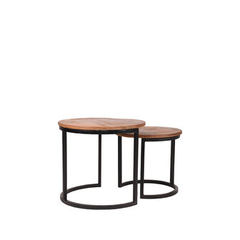 LABEL51 Salontafel Set Duo - Rough - Hout